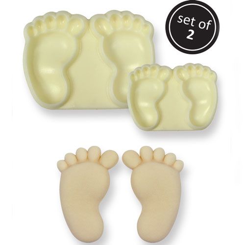 JEM POP IT® cutter BABY FEET, 2 pces, ...with demo movie