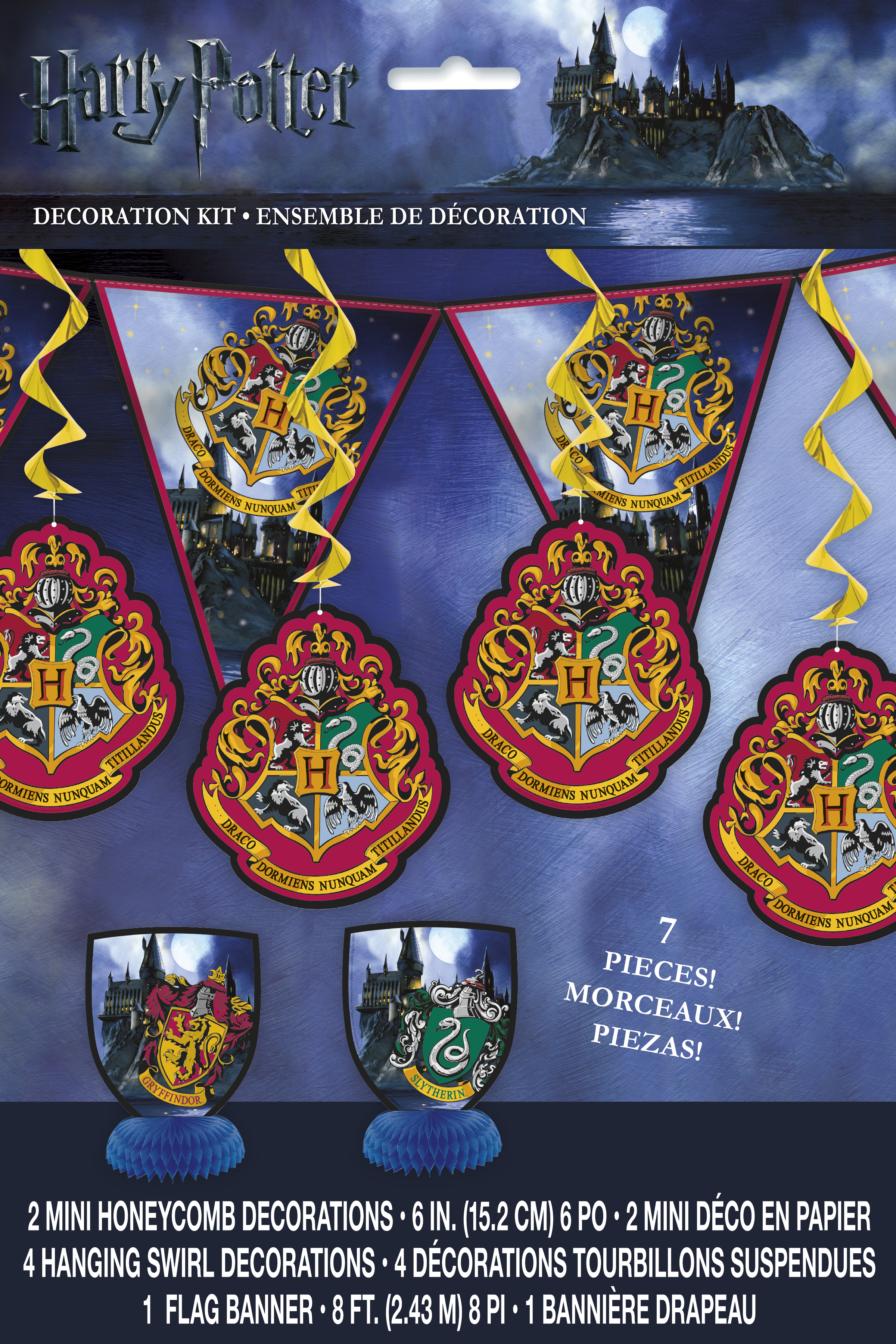 Dekoration Kit Harry Potter, 7 Stück