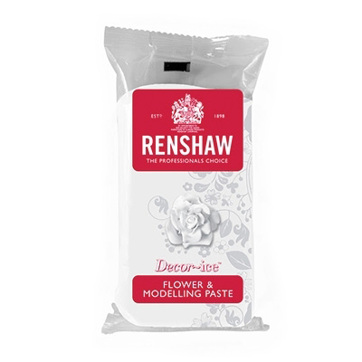 Renshaw Blumen und Modelieren Paste, Weiss- 250 g