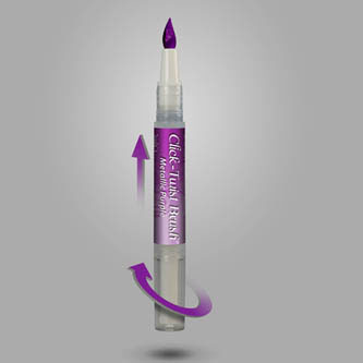 RD Click-Twist Brush® Food Paint - Metallic Purple