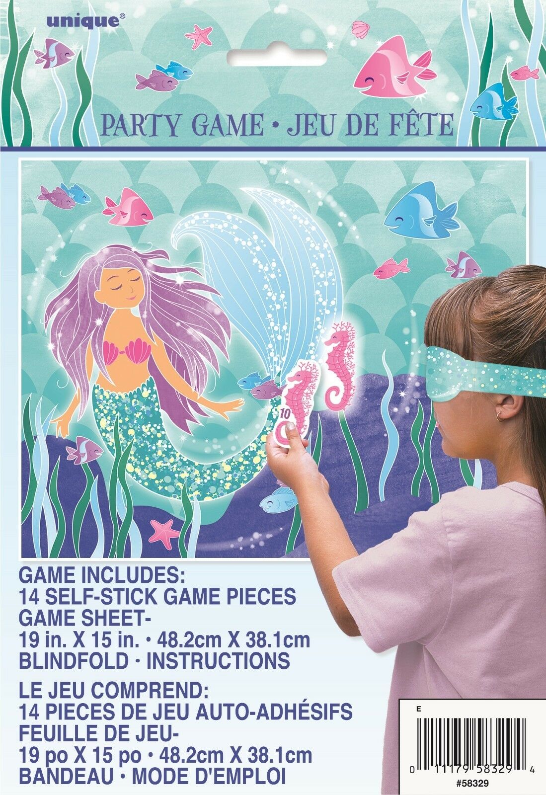 Unique,Meerjungfrau -Party-Spiel für 14