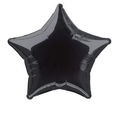 51 cm étoile noire Ballon alu