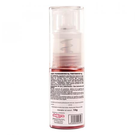 Colorant poudre en Spray, 10 g. rouge