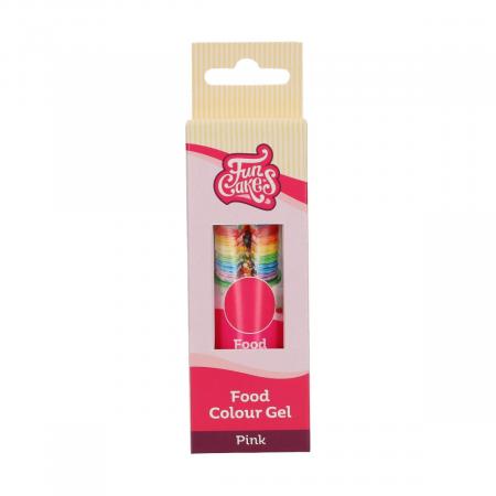 FUNCAKES GEL COLORANT ALIMENTAIRE FUNCOLOURS - ROSE 30 g