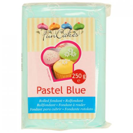 Pâte à sucre Funcakes Bleu Pastel-250g-