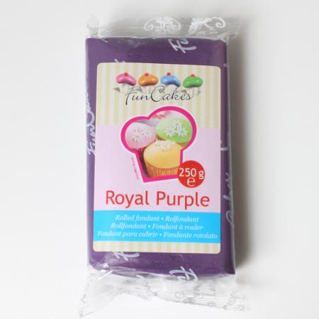 Pâte à sucre Funcakes Violet, Royal Purple -250g-