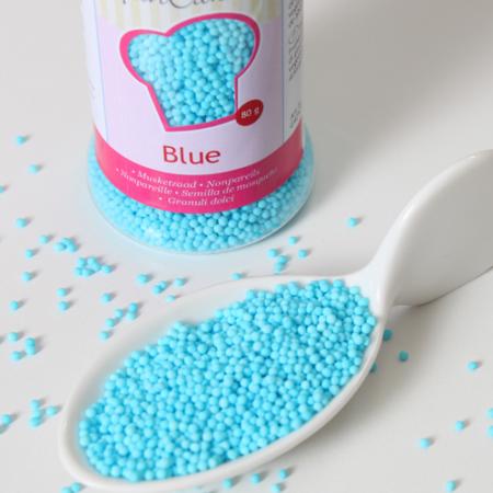 FunCakes Mini perles -Bleu- 80g