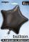 51 cm étoile noire Ballon alu