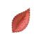 400 feuilles en azyme 4,2 cm, rouge métalique