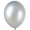 Ballons Premium Pearlized argenté, 30 cm, 50 pces