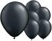 Ballons Premium Pearlized noir, 30 cm, 50 pces