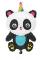 Panda jumbo Ballon alu 74 cm,