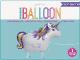 licorne Ballon alu 90 cm, WALKING PET