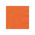 20 serviettes orange, papier, 33 x 33  cm