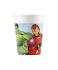 8 papier cup Avengers