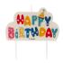 Happy Birthday   Candle - Pick  10 x 6,5 cm