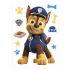 Wafer Silhouette Paw Patrol, 15 x 21 cm for Cake