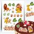 LION KING Zucker Stickers, ein A4-Blatt in Zucker, zum Schneiden