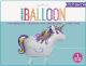licorne Ballon alu 90 cm, WALKING PET