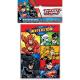 8 invitation cards with envelope, Justice League